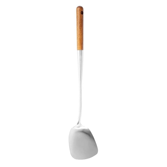 Vruelia Wok Spatula, 17Inches Spatula for Wok, Stainless Steel Wok Spatula