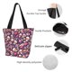 thumbnail image 4 of Disketp music Skull record Guitar Bolsa de Hombro Casual para Mujer, Bolso Cruzado para Compras, Viajes y Uso Diario, 4 of 6
