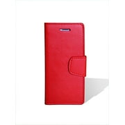 iPhone 6/6S Leather Wallet Case by BlueWeigh - Red