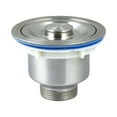 thumbnail image 1 of 110 Raccords de Lavabo en Acier Inoxydable pour Évier Simple et double, 1 of 8