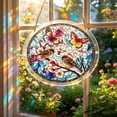 thumbnail image 4 of Acrylic Puzzles Suncatcher Stained Glass Window Hanging Decor, Sun Catcher Kit Home Decor for Window Garden Hanging, Suncatcher Kits for Women & Men Birthday Home Decor, 4 of 6