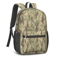 thumbnail image 4 of 17 Inch Lightweight Backpack,PVC Waterproof Oxford Fabric, Ergonomically Designed, with Large Capacity, Camouflage Print, 4 of 5