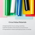 thumbnail image 3 of Cricut Value Iron-On, Rainbow Sampler - 12 in x 12 in (20 ct), 3 of 8