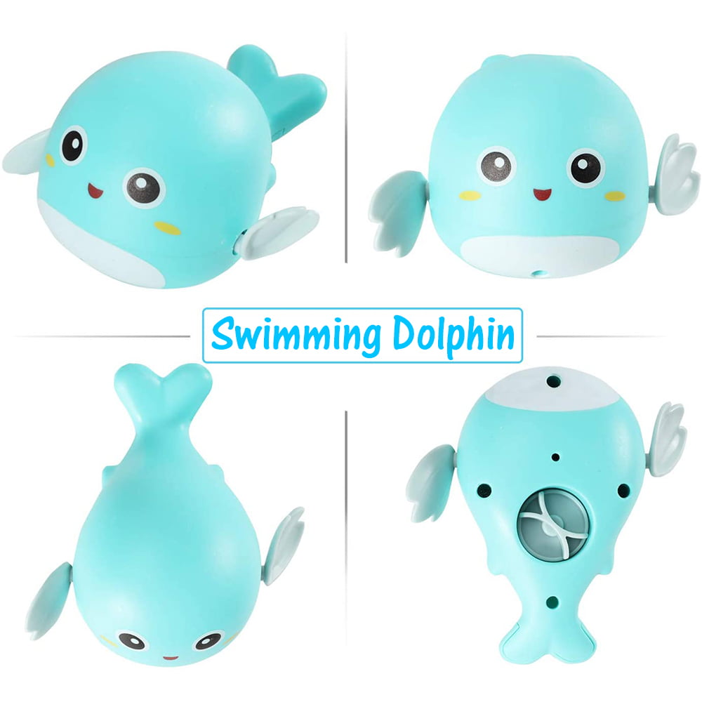 CANIGHT Kids Bath Toys Animal Baby Swimming Toddler Up Bath Pool Wind –  BABACLICK