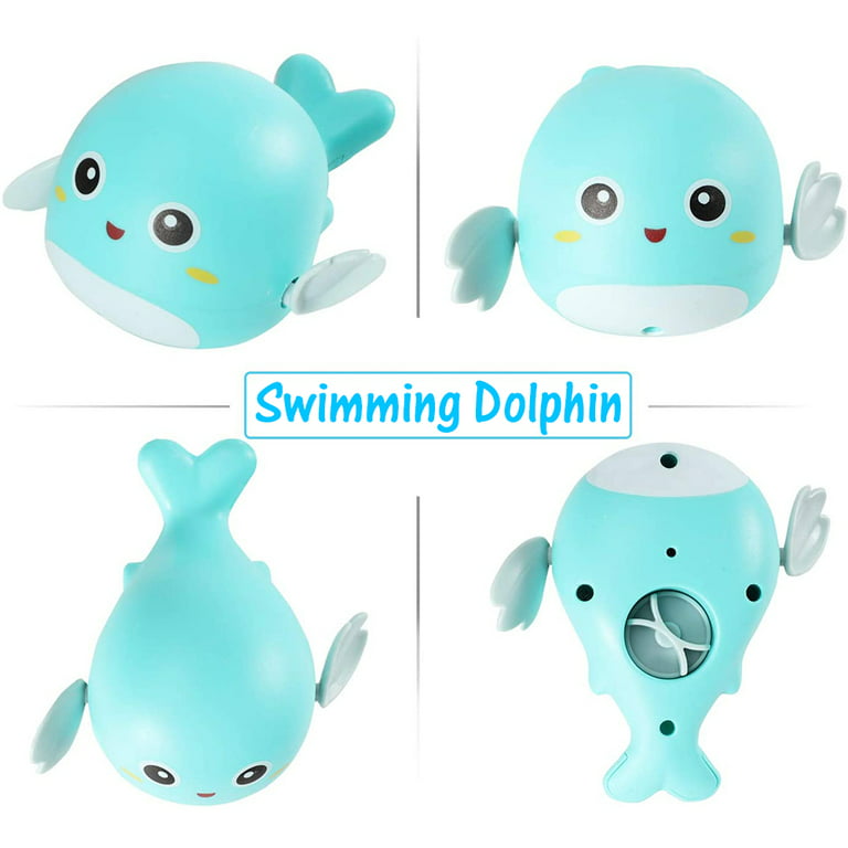 Baby Toys Whale Baby Bath Toys for Toddler Floating Wind-up Bathtub  Bathroon Water Toys for Boys Girls Age 1 2 3 4 5 6 Years Old - AliExpress