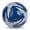 Americana, variant on Athletic Works Size 5 Soccer Ball, Blue