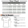 thumbnail image 3 of T Shirts For Women Womens Tops V Neck Tops Puff Short Sleeve T Shirt Pleated Floral Printed Tunic Blouse Shirts, 3 of 7
