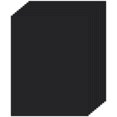 thumbnail image 1 of Papier Épais Noir Cardstock 8.5 Pouces x 11 Pouces, 25 Feuilles 300gms/110lb Papier de Construction Premium pour Invitations, Cartes, Impression de Papeterie, Bricolage, Scrapbooking, 1 of 4