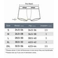 thumbnail image 6 of wirarpa Women's High Waisted Cotton Boxer Briefs, Stretchy Anti-Chafe Boy Shorts, 4-Pack (Medium), 6 of 6