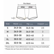 wirarpa Womens High Waisted Cotton Boxer Briefs, Stretchy Anti-Chafe Boy Shorts, 4-Pack (Medium)