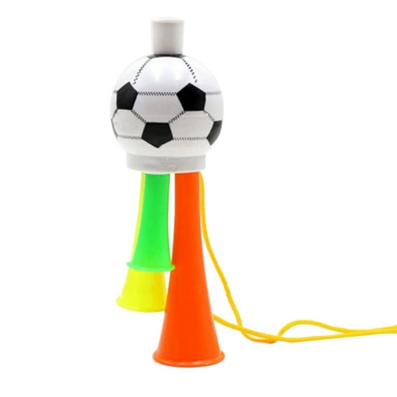 KAKOWELY Altavoces de fútbol, adornos de plástico para fiestas, conciertos, trompeta, talla S (color aleatorio)