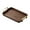 A, variant on A Large Plastic Serving Tray With Gold Handles For Tea Cups Snacks Fruits Desserts Food Grade Material Easy To Clean Kitchen Dining Party Use