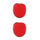 thumbnail image 3 of Seitruly Bolsa dura para auriculares EVA, funda protectora, cierre de cremallera, funda de transporte interior de forro polar, repuesto para Rojo 2Conjunto, 3 of 6