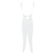 thumbnail image 5 of Vestido de fiesta con espalda abierta y aberturas para mujer: sexy, con cuello en V, corte ajustado y abertura lateral, poliéster y spandex, para vacaciones de verano y salidas nocturnas, 5 of 6