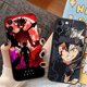 thumbnail image 4 of Funda de silicona suave con trébol negro de Anime para Apple iPhone 15, 14, 13, 12 Mini, 11, XS, XR, X, 8, 7 Pro Max Plus, 4 of 5