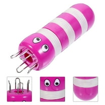 EXHUMKY Handy Rope Knitter Tool Plastic for Knitting Scarves and Crafts Easy to Use