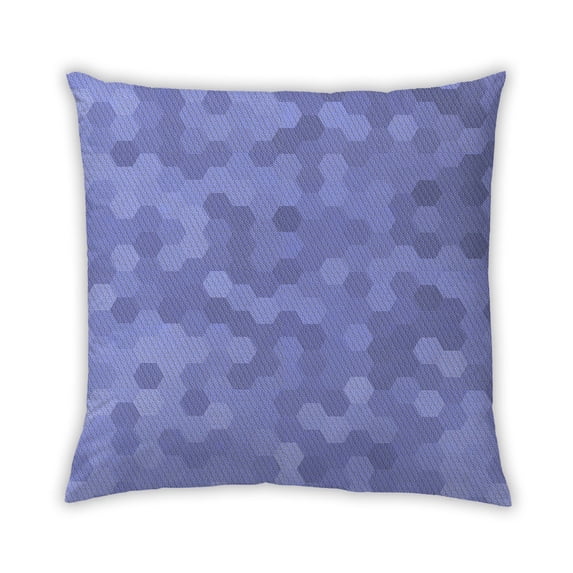 Ahgly Company Outdoor Square Contemporary Throw Pillow, 18 inch by 18 inch