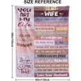 thumbnail image 2 of LHSHID Gifts for Mom from Daughter Son Blanket Flannel Soft and Comfortable Anti static Bed Sofa Blanket 60x80in, 2 of 5