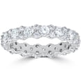 thumbnail image 1 of 1 7/8 cttw Diamond Eternity Wedding Ring Stackable Band 14k White Gold, 1 of 2