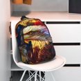 thumbnail image 3 of Disketp Geometric American Bald Eagle Mochila Escolar de 15 Pulgadas, Mochila Ligera para Estudiantes, Viajes y Trabajo, Cómoda y Resistente para el Uso Diario, 3 of 6