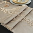 thumbnail image 2 of TAOSON Luxury High Precision Jacquard Modern Gold Bamboo PatTable Runner with Tassels Polyester Wrinkle Resistant Damask Table Runners for Kitchen Dining Tabletop Decoration (13 x 87 Inch), 2 of 10