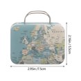 thumbnail image 2 of KAKOWELY Mini Retro Suitcase False Eyelashes Storage Box Small Decorative Cosmetics Box Mini Handheld Trinket Box,2.95"X2.17"X1.38", 2 of 4