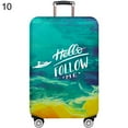 thumbnail image 2 of Lubelski Flower Print Elastic Dust Proof Travel Suitcase Luggage Protective Cover Case, 2 of 6
