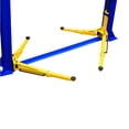 thumbnail image 4 of Rampa Hidráulica Automotriz 2 Postes Altura libre HANTEC 10,500 Lbs 110V color Azul, 4 of 7