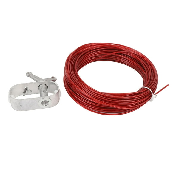 Pool Cover Winch, 164ft Pool Cover Wire Aluminum Alloy Zinc Plated Long Service Life for Above Ground Pools