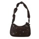 thumbnail image 1 of Bolso de cubo de PU para mujer, bolso de moda para mujer, bolso de mano, bolso de hombro (marrón), 1 of 8