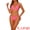 Hot Pink, variant on Women's 2-Piece Back Clasp Triangle Bikini Sets XS Dark Green