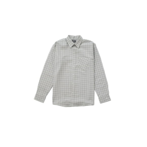 Chemise Adaptive pour Hommes Dos Ouvert Gris Clair