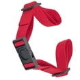 thumbnail image 2 of School Bag No-Slip Belt Adjustable Backpack Chest Strap Backpack Anti-Skid Shoulder Strap with Buckle for Outdoor Travel (Red), 2 of 7