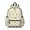 Sunflower White Pattern-1, variant on Sunflower and Flower Yellow Pattern Cute School Backpack with Padded Back and Adjustable Shoulder Straps 13.4"x11"x4.7"
