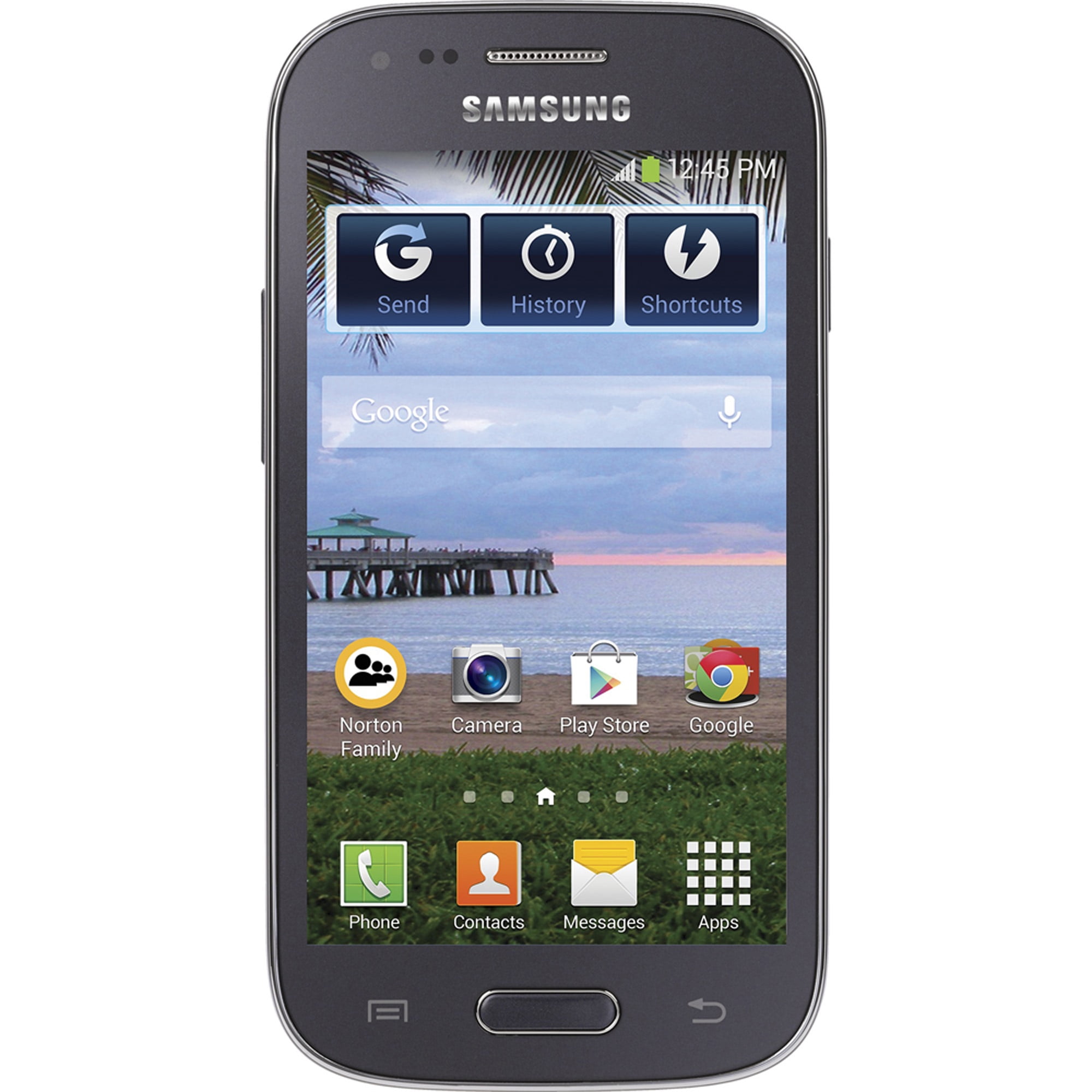 TracFone Galaxy Stardust No Contract Phone - Blue - Walmart.com