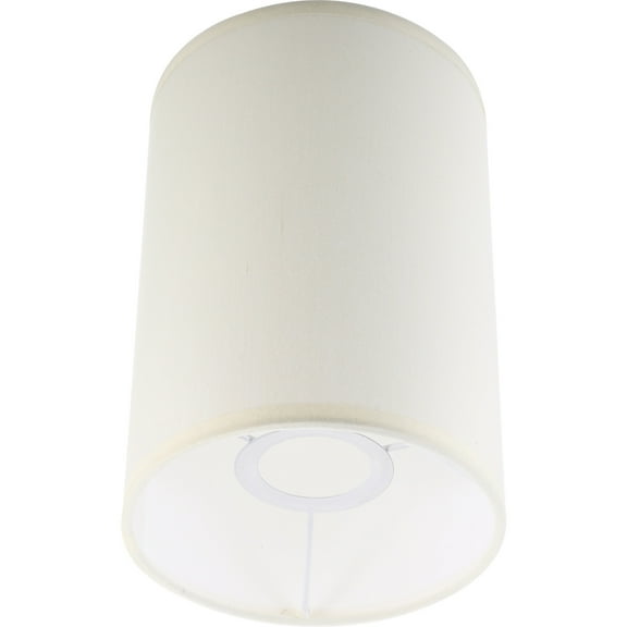 IBASETOY Beige Simple Lampshade Cover with Iron Frame for Bedroom and Living Room