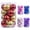 Red, variant on Mecorevxz 24Pcs Christmas Ball Ornaments Shatterproof Christmas Ornaments Set Decorations for Xmas Tree Balls 40mm/1.57" (Purple)