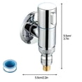 thumbnail image 3 of Ensemble de Valve de Contrôle de Robinet Double pour Machine à Laver, 3 of 9