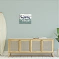 thumbnail image 2 of Stupell Industries Always Happy Hour Vintage Lake House Wave Signage Canvas Wall Art, 30 x 24, Design by Lil' Rue, 2 of 5