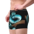 thumbnail image 2 of Fuzoiu Blue Viper Snake Print Men's Ultra Breathable Underwear,No Riding Up Boxer Briefs with ComfortFlexible Waistband-XX-Large, 2 of 5