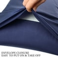 thumbnail image 4 of Unique Bargains Cotton Body Pillowcase Breathable Envelope Navy Blue 20"x48", 4 of 8