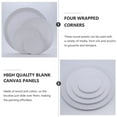 thumbnail image 5 of Raindrops 3Pcs Pure Cotton Painting Holder Round Canvas Panels Picture Holder, 5 of 8