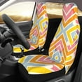 thumbnail image 3 of ZICANCN Car Seat Cover Yellow Line Geometric Pattern Car Front Seat Covers Protectors , Automotive Seat Covers for Cars Trucks Suv, 3 of 8