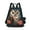 Cool Owl with Rose, variant on Travel Backpack for Women Large Capacity College Bags Multi-pocket Casual Daypacks 15 Inch Colorful Galaxy with Stars