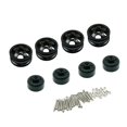 thumbnail image 1 of Bujes de rueda Yotijar con tornillos y Adaptador de tapacubos para WPL Coche B-16 B-16K Negro Cubo de rueda RC, 1 of 9