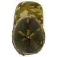 thumbnail image 3 of Infinity Her B96795540 Women Pigment-Dyed with Fashion Undervisor Cap, Olive & Camo - Adjustable, 3 of 5