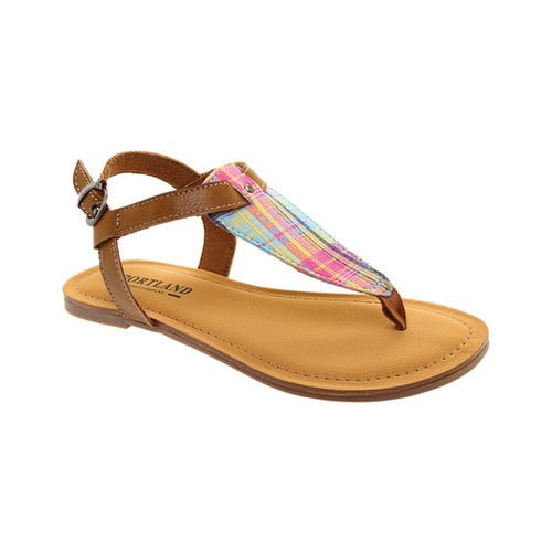 Portland Boot Company Women's Faye Thong Sandal - Walmart.com