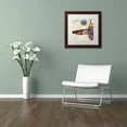 thumbnail image 3 of Trademark Fine Art "Hummingbird Brocade I" Canvas Art by Color Bakery White Matte, Wood Frame, 3 of 4