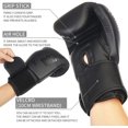 thumbnail image 3 of Guantes de boxeo para hombres y mujeres adecuados para boxeo Kickboxing artes marciales mixtas Maui Thai Mma Heavy Bag Fighting Training Namotu CZYD-HY92-4, 3 of 6
