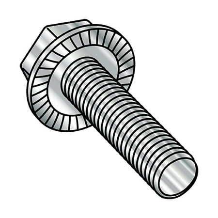 

M6-1.0X12 Metric Din 6921 Hex Flanged Washer Serrated Screw Full Thread A2 Stainless Steel (Pack Qty 1 000) BC-M612D6921SA2